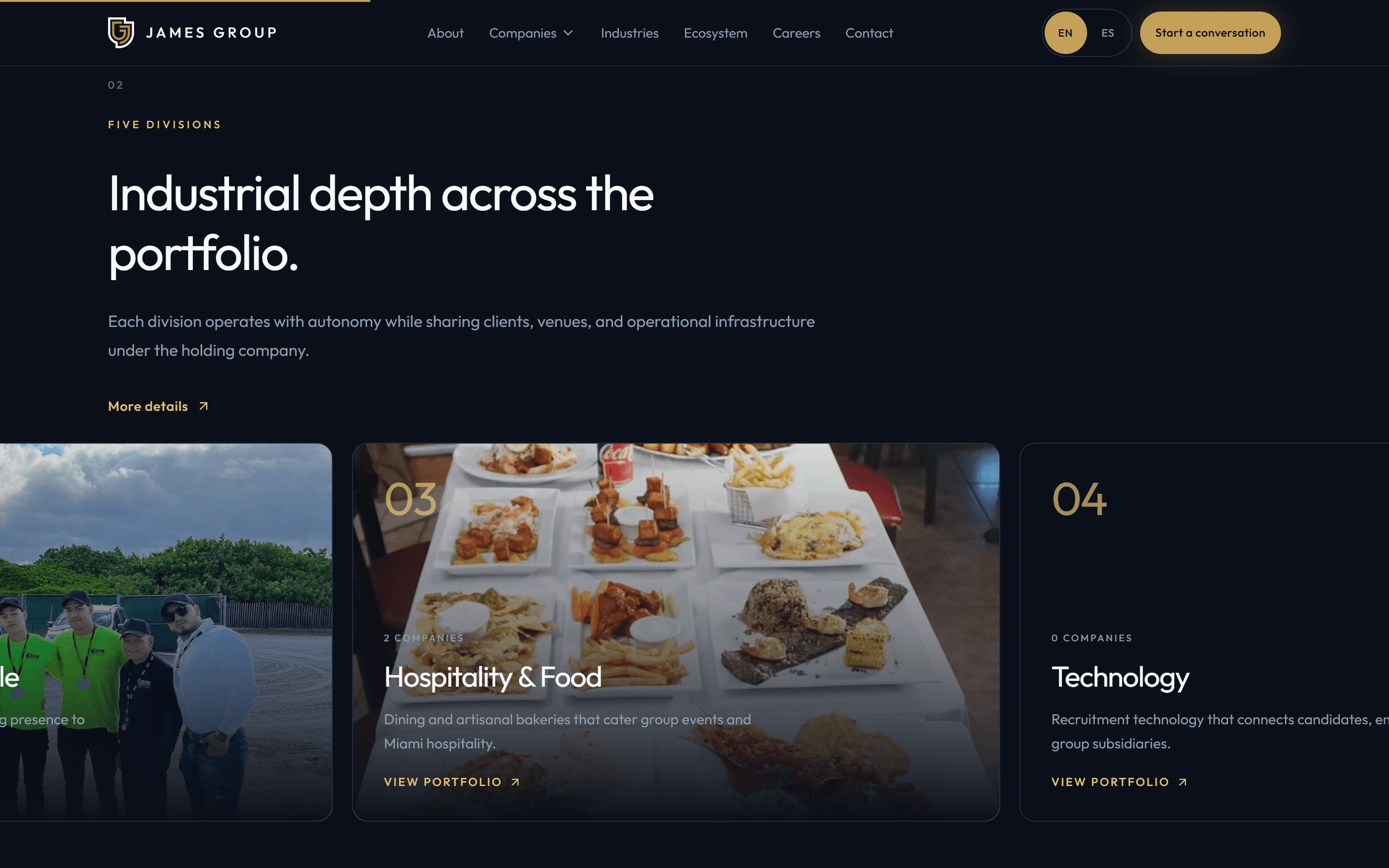 James Group — 2
